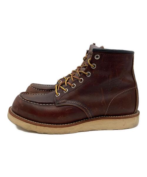RED WING（レッドウィング）RED WING (レッドウィング) 6-inch Classic Mocブーツ ブラウン サイズ:7Dの古着・服飾アイテム