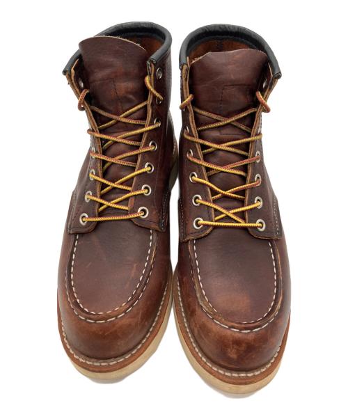RED WING（レッドウィング）RED WING (レッドウィング) 6-inch Classic Mocブーツ ブラウン サイズ:7Dの古着・服飾アイテム
