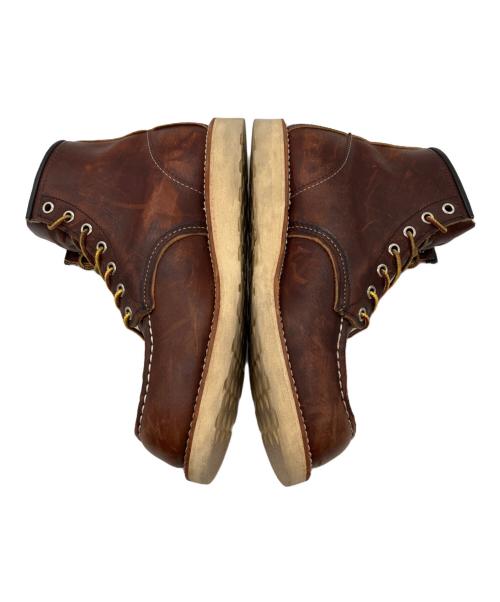 RED WING（レッドウィング）RED WING (レッドウィング) 6-inch Classic Mocブーツ ブラウン サイズ:7Dの古着・服飾アイテム