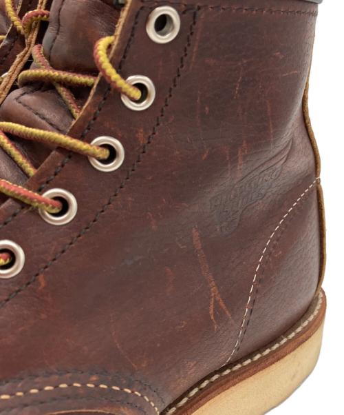 RED WING（レッドウィング）RED WING (レッドウィング) 6-inch Classic Mocブーツ ブラウン サイズ:7Dの古着・服飾アイテム
