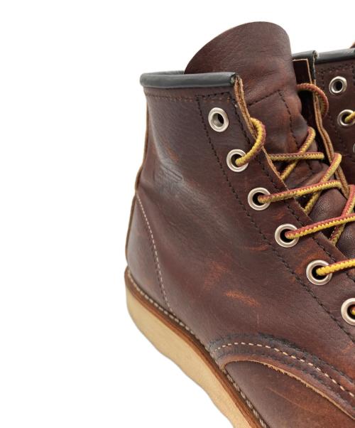RED WING（レッドウィング）RED WING (レッドウィング) 6-inch Classic Mocブーツ ブラウン サイズ:7Dの古着・服飾アイテム