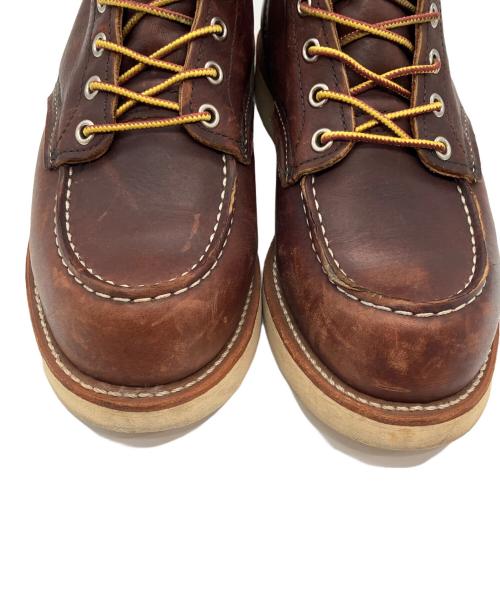 RED WING（レッドウィング）RED WING (レッドウィング) 6-inch Classic Mocブーツ ブラウン サイズ:7Dの古着・服飾アイテム