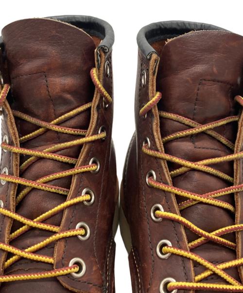 RED WING（レッドウィング）RED WING (レッドウィング) 6-inch Classic Mocブーツ ブラウン サイズ:7Dの古着・服飾アイテム