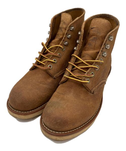 RED WING（レッドウィング）RED WING (レッドウィング) スウェードブーツ ブラウン サイズ:7Dの古着・服飾アイテム