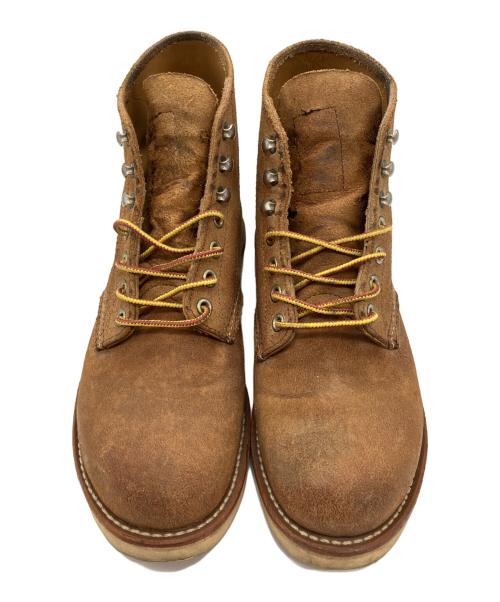 RED WING（レッドウィング）RED WING (レッドウィング) スウェードブーツ ブラウン サイズ:7Dの古着・服飾アイテム