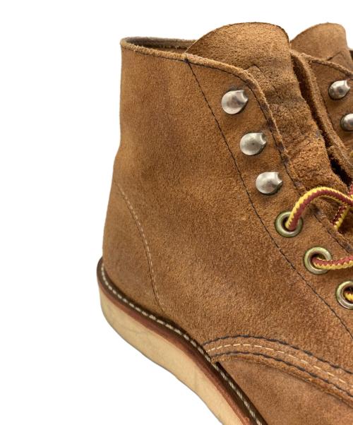 RED WING（レッドウィング）RED WING (レッドウィング) スウェードブーツ ブラウン サイズ:7Dの古着・服飾アイテム