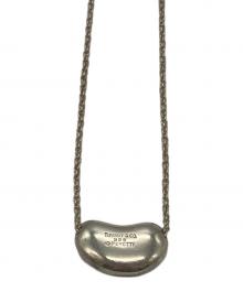 TIFFANY & Co.（ティファニー）の古着「ビーンモチーフ ネックレス」｜シルバー