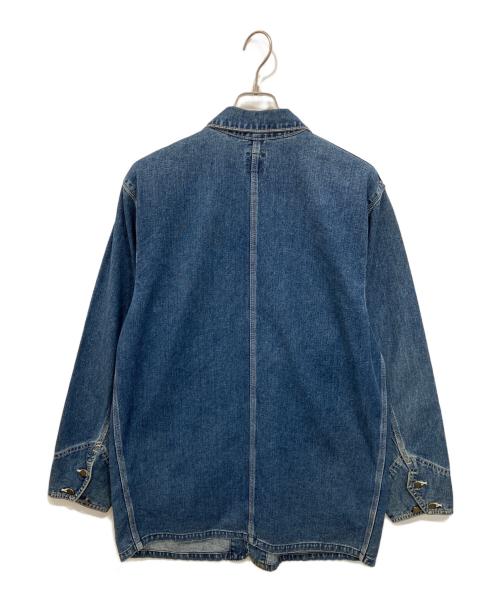 LEE（リー）LEE (リー) 90S 復刻90-J カバーオール 0412 ブルー サイズ:Lの古着・服飾アイテム