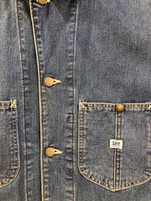 LEE（リー）LEE (リー) 90S 復刻90-J カバーオール 0412 ブルー サイズ:Lの古着・服飾アイテム