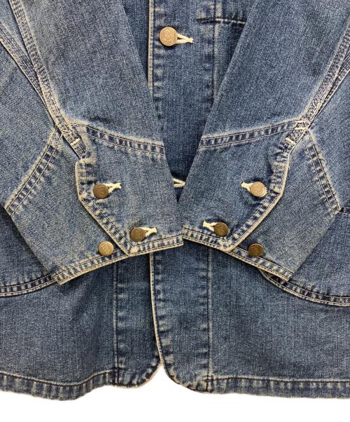 LEE（リー）LEE (リー) 90S 復刻90-J カバーオール 0412 ブルー サイズ:Lの古着・服飾アイテム