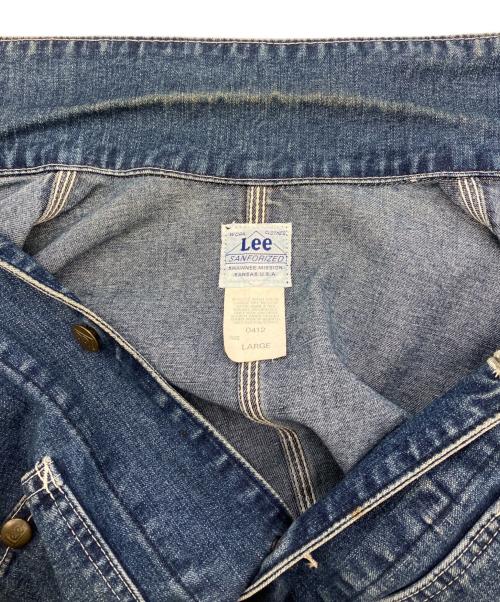 LEE（リー）LEE (リー) 90S 復刻90-J カバーオール 0412 ブルー サイズ:Lの古着・服飾アイテム