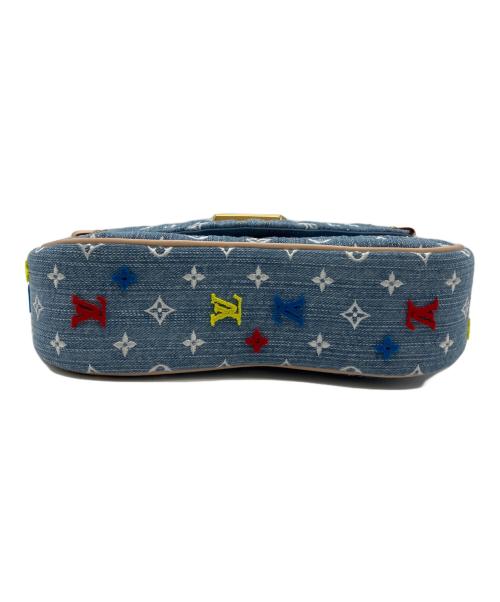 LOUIS VUITTON（ルイ ヴィトン）LOUIS VUITTON (ルイ ヴィトン) ニューウェーブ チェーンバッグ MM ブルーの古着・服飾アイテム