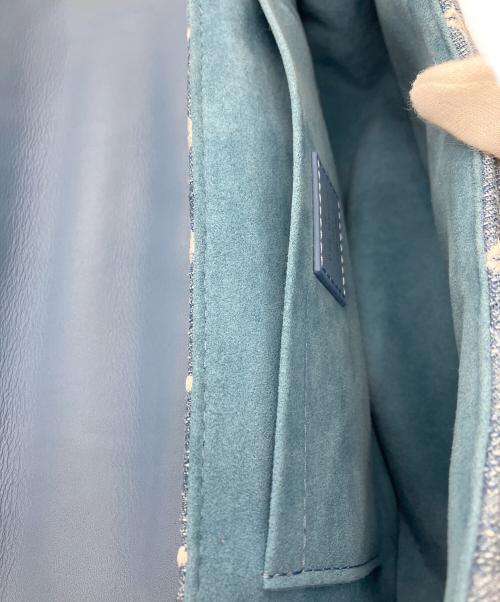 LOUIS VUITTON（ルイ ヴィトン）LOUIS VUITTON (ルイ ヴィトン) ニューウェーブ チェーンバッグ MM ブルーの古着・服飾アイテム