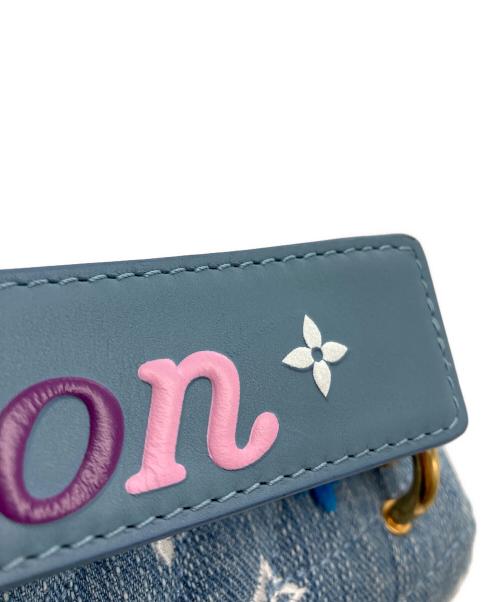 LOUIS VUITTON（ルイ ヴィトン）LOUIS VUITTON (ルイ ヴィトン) ニューウェーブ チェーンバッグ MM ブルーの古着・服飾アイテム