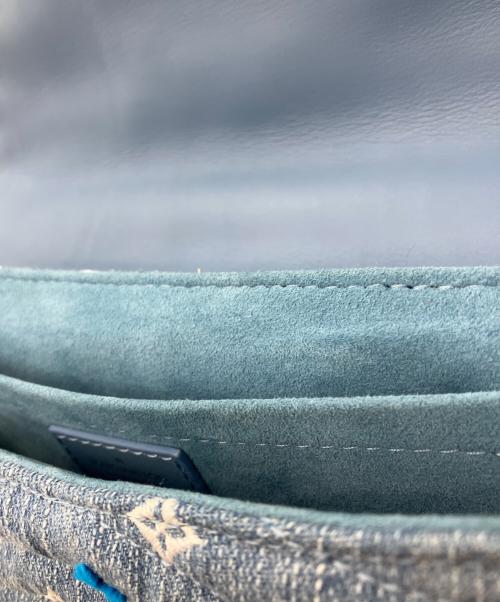 LOUIS VUITTON（ルイ ヴィトン）LOUIS VUITTON (ルイ ヴィトン) ニューウェーブ チェーンバッグ MM ブルーの古着・服飾アイテム