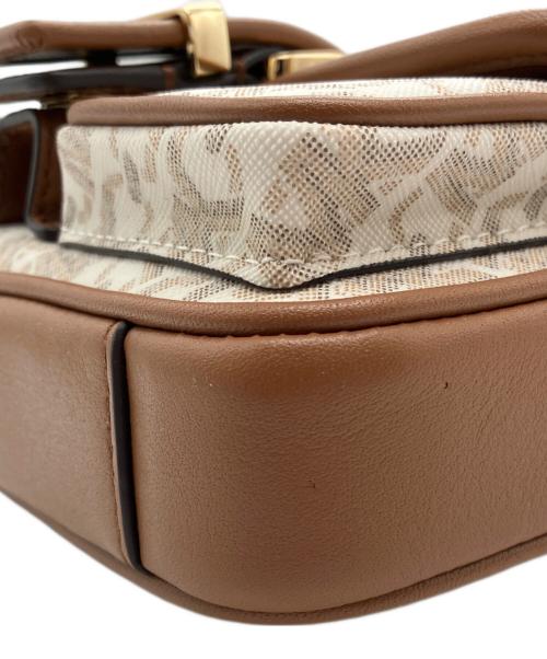 MICHAEL KORS（マイケルコース）MICHAEL KORS (マイケルコース) COLBY シグネチャー ショルダー バッグ ブラウンの古着・服飾アイテム