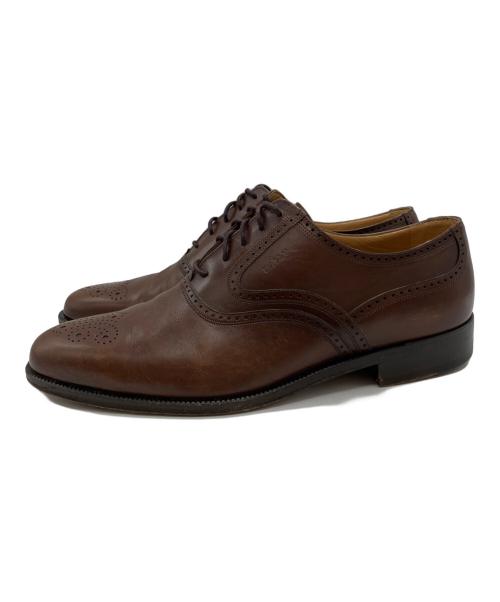 BALLY（バリー）BALLY (バリー) メダリオンシューズ ブラウン サイズ:7の古着・服飾アイテム