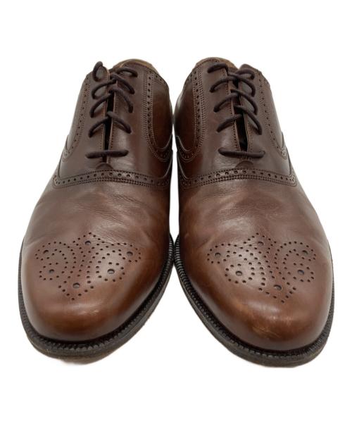 BALLY（バリー）BALLY (バリー) メダリオンシューズ ブラウン サイズ:7の古着・服飾アイテム