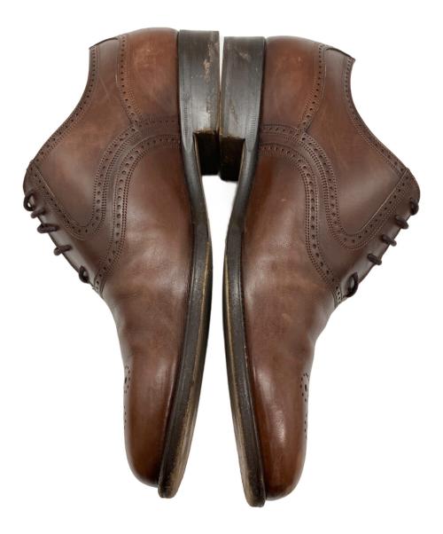 BALLY（バリー）BALLY (バリー) メダリオンシューズ ブラウン サイズ:7の古着・服飾アイテム