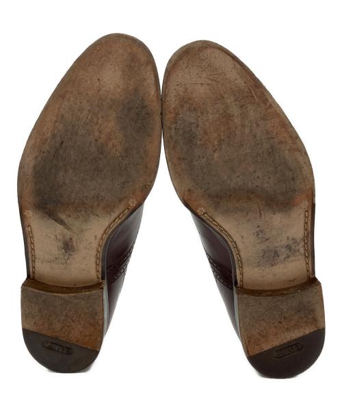 BALLY（バリー）BALLY (バリー) メダリオンシューズ ブラウン サイズ:7の古着・服飾アイテム