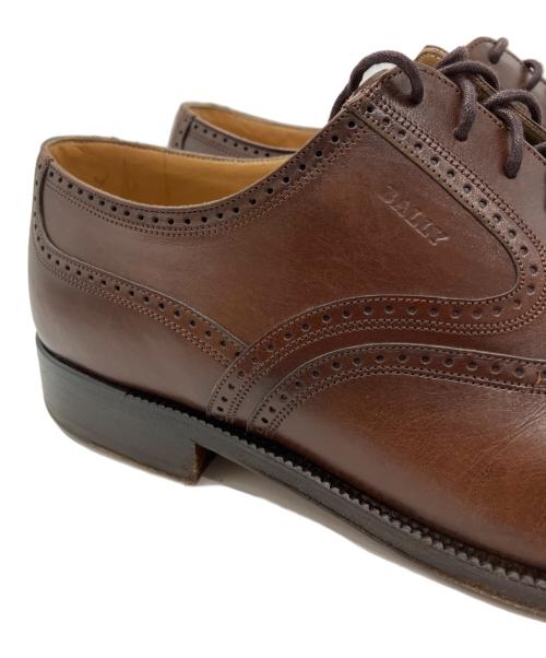 BALLY（バリー）BALLY (バリー) メダリオンシューズ ブラウン サイズ:7の古着・服飾アイテム