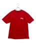 stussy（ステューシー）の古着「LOW TIDE TEE」｜レッド