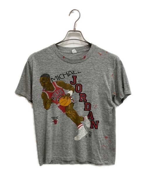 スポーツTシャツ（スポーツTシャツ）スポーツTシャツ (スポーツTシャツ) 80SプリントTシャツ グレー サイズ:不明の古着・服飾アイテム