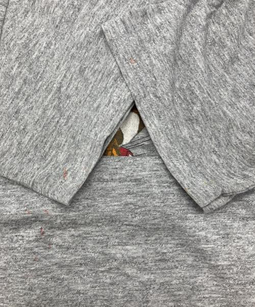 スポーツTシャツ（スポーツTシャツ）スポーツTシャツ (スポーツTシャツ) 80SプリントTシャツ グレー サイズ:不明の古着・服飾アイテム