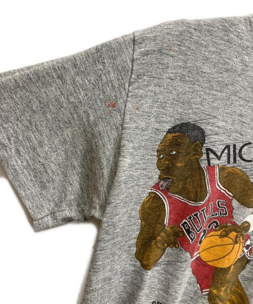 スポーツTシャツ（スポーツTシャツ）スポーツTシャツ (スポーツTシャツ) 80SプリントTシャツ グレー サイズ:不明の古着・服飾アイテム
