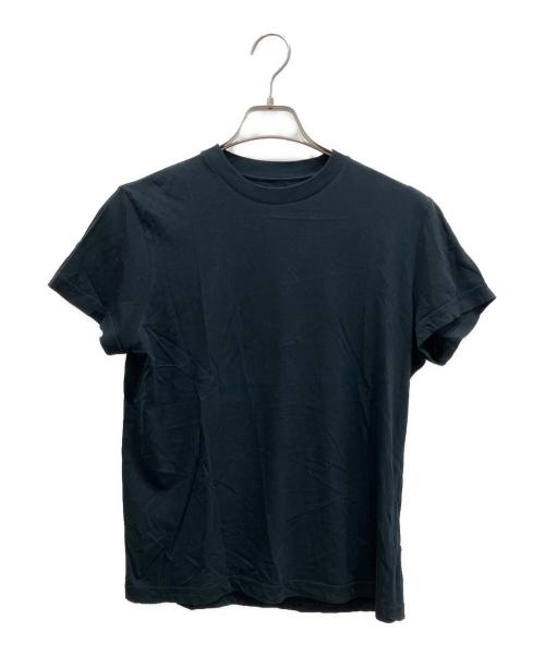 PRADA（プラダ）PRADA (プラダ) トライアングルパッチ プレーンTシャツ ネイビー サイズ:Sの古着・服飾アイテム