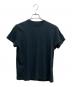 PRADA（プラダ）の古着「トライアングルパッチ プレーンTシャツ」｜ネイビー