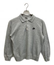 NIKE（ナイキ）の古着「90S襟付きスウェット」｜グレー