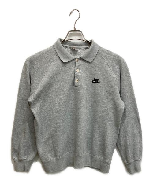 NIKE（ナイキ）NIKE (ナイキ) 90S襟付きスウェット グレー サイズ:Lの古着・服飾アイテム