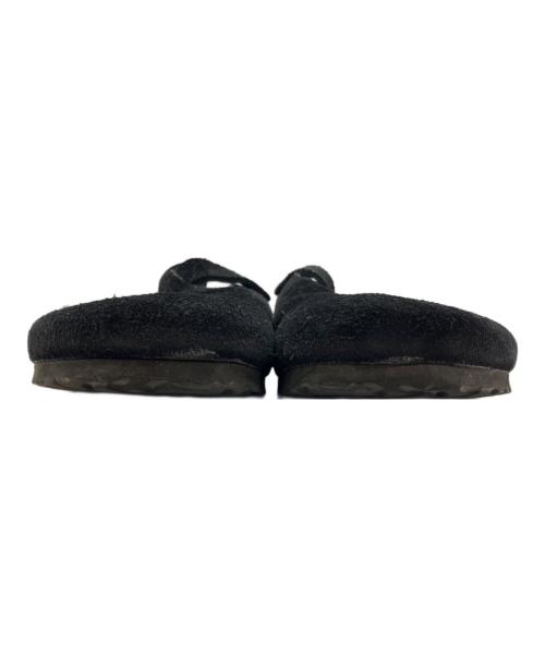 BIRKENSTOCK（ビルケンシュトック）BIRKENSTOCK (ビルケンシュトック) ボストン スエードサンダル ブラック サイズ:26.5の古着・服飾アイテム