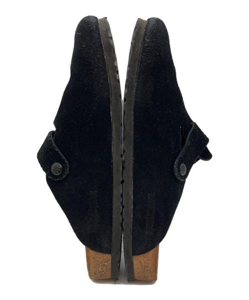 BIRKENSTOCK（ビルケンシュトック）BIRKENSTOCK (ビルケンシュトック) ボストン スエードサンダル ブラック サイズ:26.5の古着・服飾アイテム