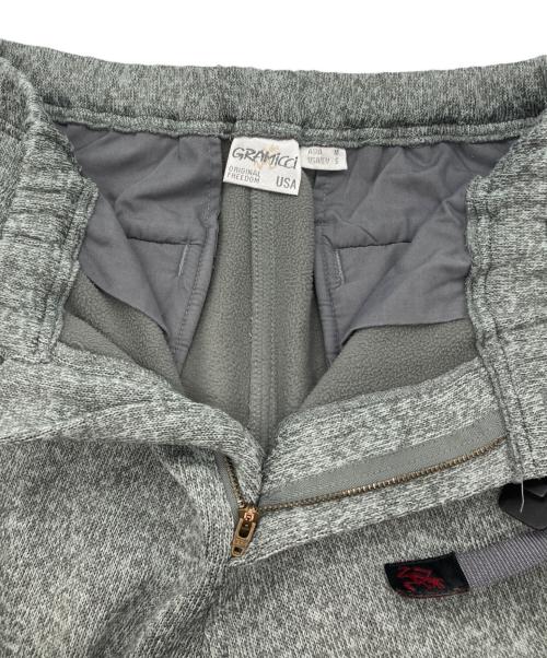 GRAMICCI（グラミチ）GRAMICCI (グラミチ) BONDING KNIT FLEECE NN-PANTS JUST CUT グレー サイズ:Mの古着・服飾アイテム