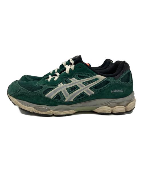 asics（アシックス）asics (アシックス) ballaholic (ボーラホリック) GEL-NYC グリーン サイズ:28の古着・服飾アイテム
