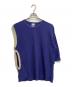 i AWAK（アイアワク）の古着「TWO TONE ASYMMETRY T-SHIRT」｜パープル