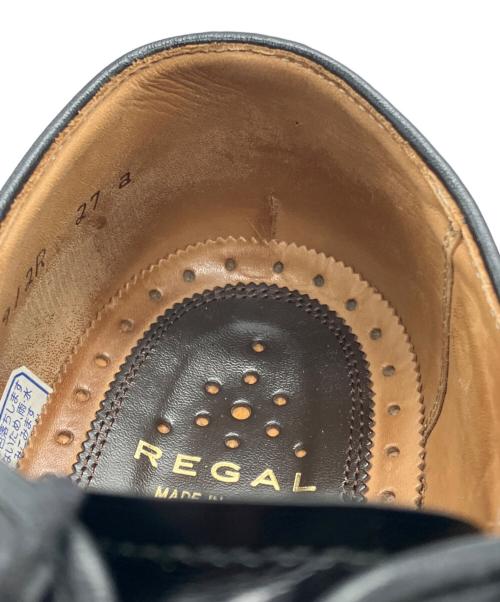 REGAL（リーガル）REGAL (リーガル) メダリオンシューズ ブラック サイズ:27の古着・服飾アイテム