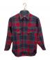 PENDLETON（ペンドルトン）の古着「70S チェック ネルシャツ」｜レッド×グリーン