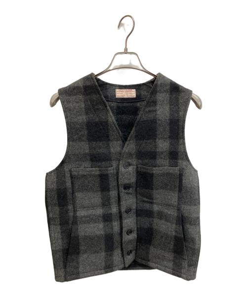 FILSON GARMENT（フィルソン ガーメント）FILSON GARMENT (フィルソン ガーメント) マッキーノウールベスト グレー サイズ:不明の古着・服飾アイテム