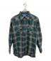 PENDLETON（ペンドルトン）の古着「90S ウールウエスタンシャツ」｜グリーン