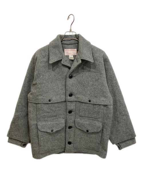 FILSON GARMENT（フィルソン ガーメント）FILSON GARMENT (フィルソン ガーメント) DOUBLE MACKINAW CRUISER JACKET グレー サイズ:42の古着・服飾アイテム