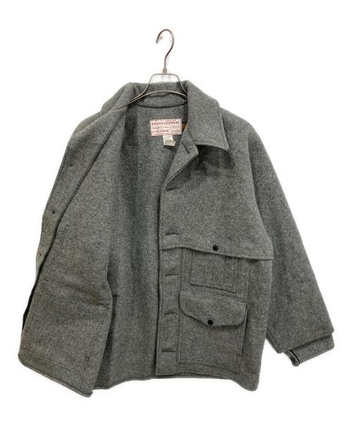 FILSON GARMENT（フィルソン ガーメント）FILSON GARMENT (フィルソン ガーメント) DOUBLE MACKINAW CRUISER JACKET グレー サイズ:42の古着・服飾アイテム