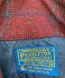 中古・古着 PENDLETON (ペンドルトン) 70S オープンカラー ボードシャツ レッド サイズ:M：12000円