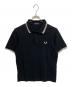FRED PERRY（フレッドペリー）の古着「ポロシャツ」｜ブラック