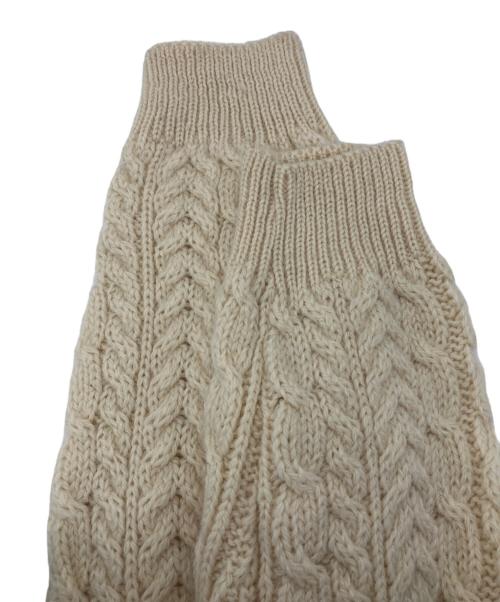 BLARNEY WOOLLEN MILLS（ブラーニー ウーレン ミルズ）BLARNEY WOOLLEN MILLS (ブラーニー ウーレン ミルズ) 英国製 ケーブルニット アイボリー サイズ:XLの古着・服飾アイテム