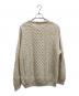 BLARNEY WOOLLEN MILLS (ブラーニー ウーレン ミルズ) 英国製 ケーブルニット アイボリー サイズ:XL：6000円