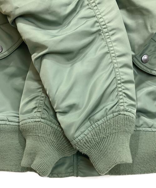 AVIREX（アヴィレックス）AVIREX (アヴィレックス) SUBCIETY (サブサエティ) L-2Bフライトジャケット カーキ サイズ:Mの古着・服飾アイテム