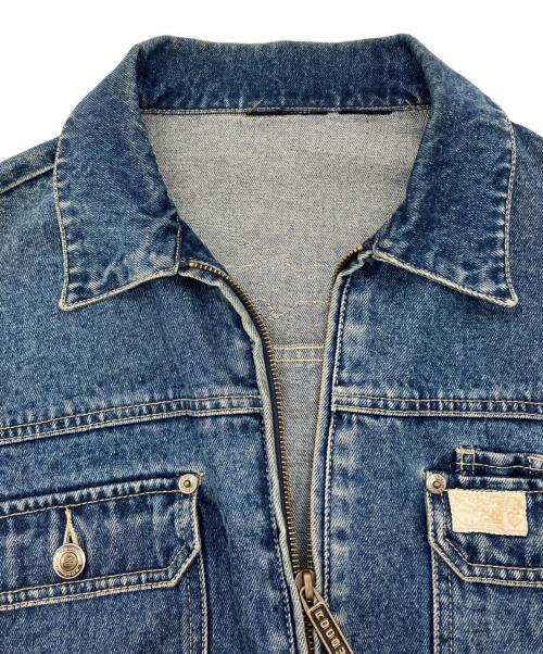 ROCA WEAR（ロカウェア）ROCA WEAR (ロカウェア) 古着ジップアップ デニムジャケット ブルー サイズ:表記無しの古着・服飾アイテム